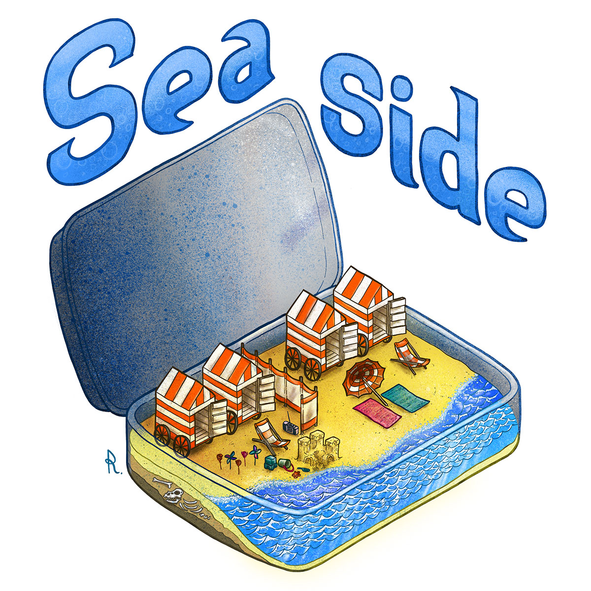sea side diorama